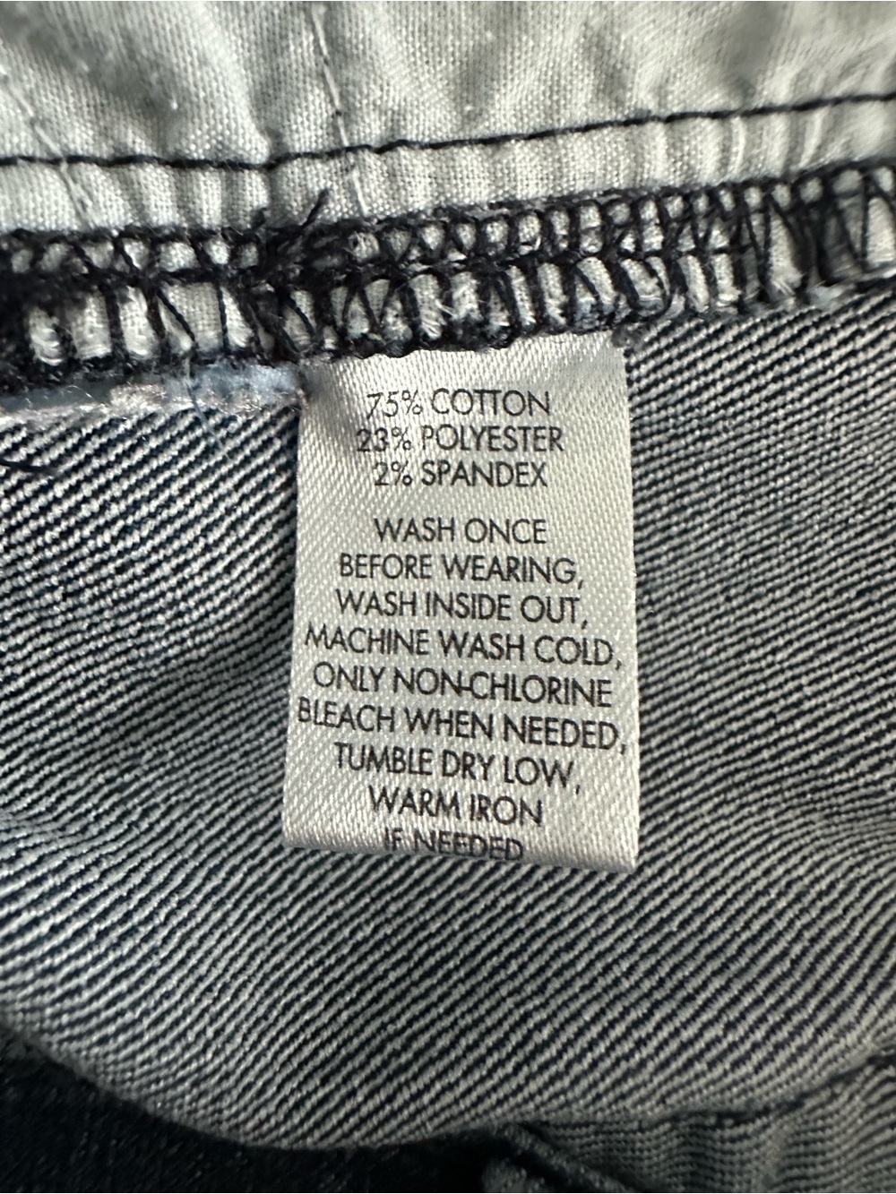 Ann Taylor Loft Women’s Dark Wash Denim Modern Skinny Jean Size 6 Petite - Picture 10 of 10